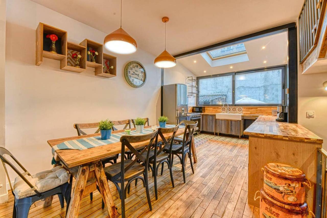 サン＝ドニ Chic And Vintage House With Gardenヴィラ エクステリア 写真