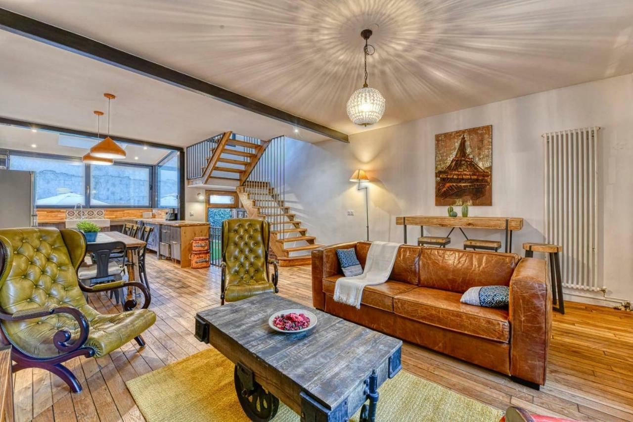 サン＝ドニ Chic And Vintage House With Gardenヴィラ エクステリア 写真